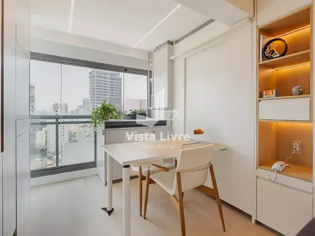 Apartamento com 33m² 1 quarto e 1 banheiro, à venda, no bairro Pinheiros em São Paulo