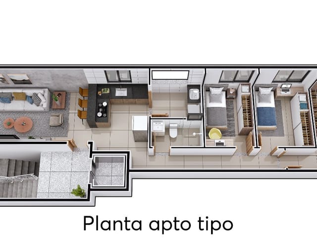 Foto do Apartamento - Apartamento com 3 quartos à venda no bairro Canaã, Ipatinga/MG | DOMMUS SOLUCOES IMOBILIARIAS LTDA