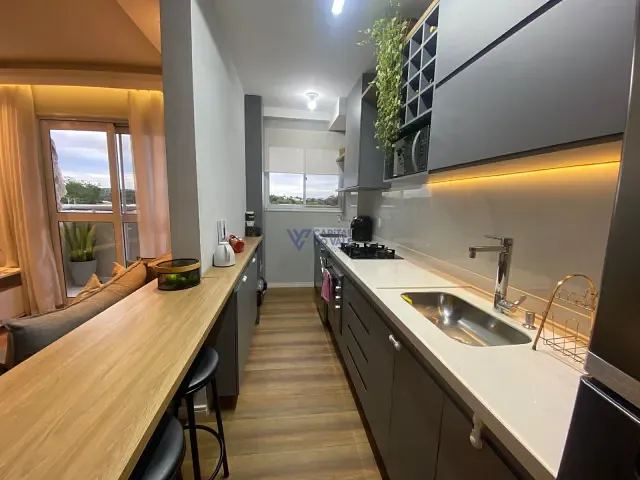 Apartamento 2 quartos e 1 banheiro, à venda, no bairro Jardim Santa Maria em Jacareí