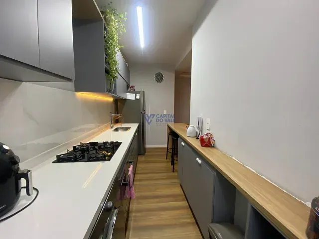 Apartamento 2 quartos e 1 banheiro, à venda, no bairro Jardim Santa Maria em Jacareí