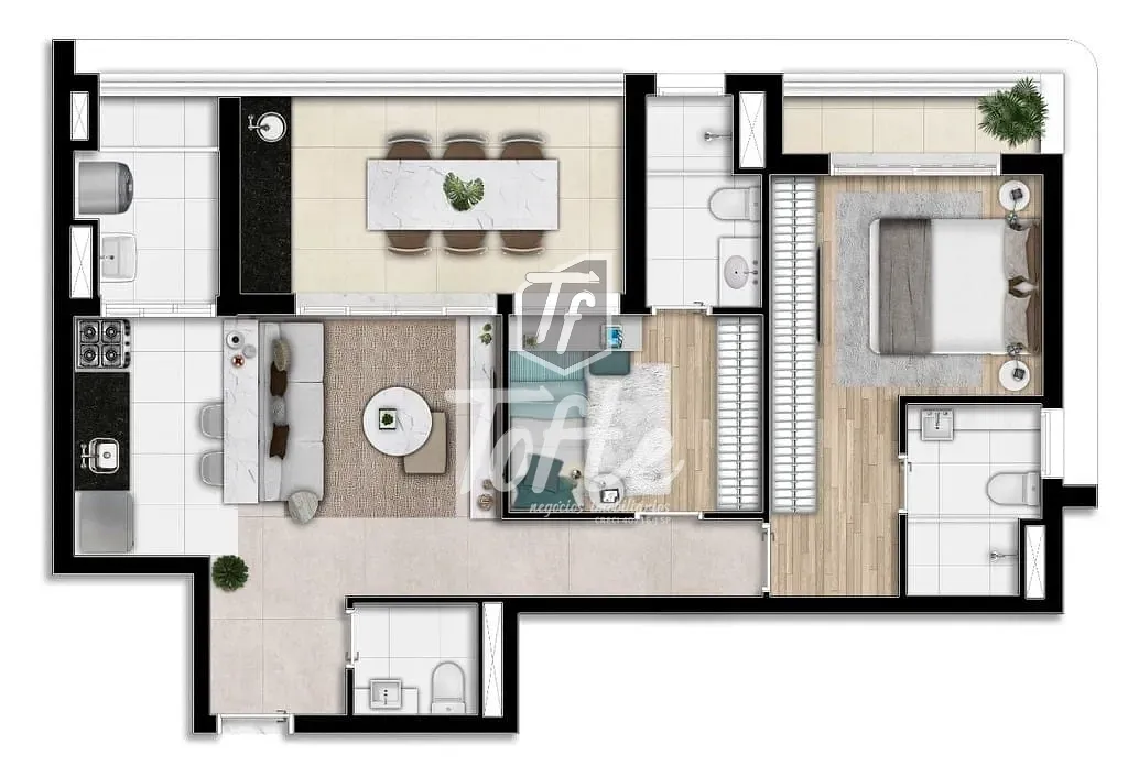 Apartamento, 2 quartos, 78 m² - Foto 19