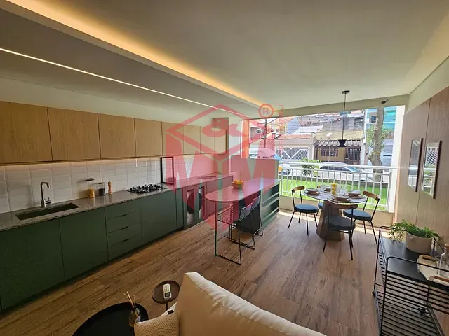 Apartamento com 53m² 2 quartos e 2 banheiros, à venda, no bairro Santa Terezinha em São Bernardo do Campo