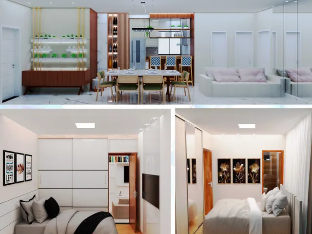 Apartamento com 77m² 2 quartos e 1 banheiro, à venda, no bairro Alto Barroca em Belo Horizonte