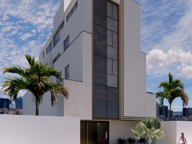Apartamento com 77m² 2 quartos e 1 banheiro, à venda, no bairro Alto Barroca em Belo Horizonte