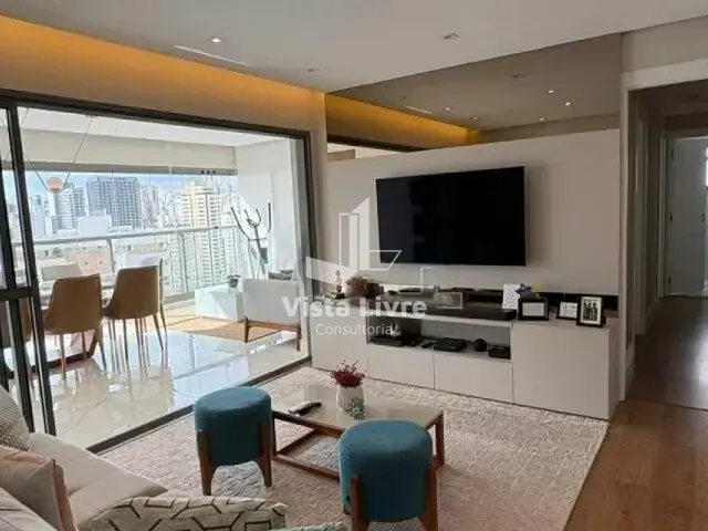 Apartamento com 107m² 3 quartos e 3 banheiros, à venda, no bairro Vila Romana em São Paulo