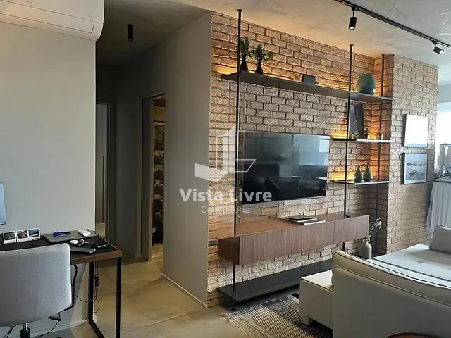 Apartamento com 69m² 2 quartos e 2 banheiros, à venda, no bairro Brooklin Paulista em São Paulo