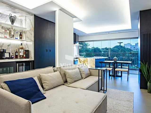 Apartamento com 65m² 2 quartos e 2 banheiros, à venda, no bairro Indianópolis em São Paulo