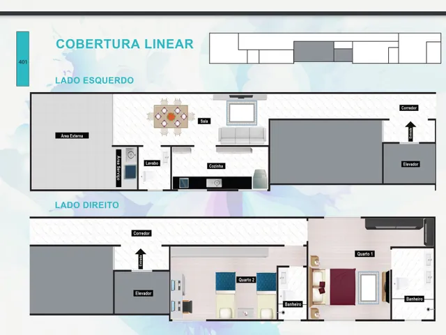 Apartamento com 97m² 2 quartos e 1 banheiro, à venda, no bairro Alto Barroca em Belo Horizonte