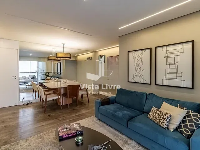 Apartamento com 189m² 3 quartos e 3 banheiros, à venda, no bairro Vila Anglo Brasileira em São Paulo