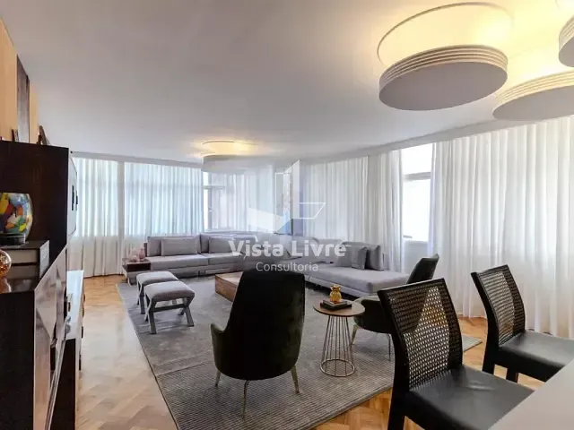 Apartamento com 262m² 4 quartos e 3 banheiros, à venda, no bairro Higienópolis em São Paulo