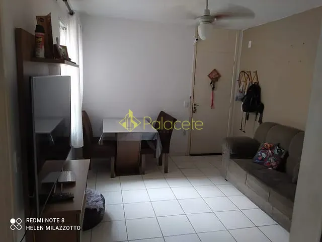 Apartamento com 50m² 2 quartos e 1 banheiro, à venda, no bairro Vila Bela em Taubaté