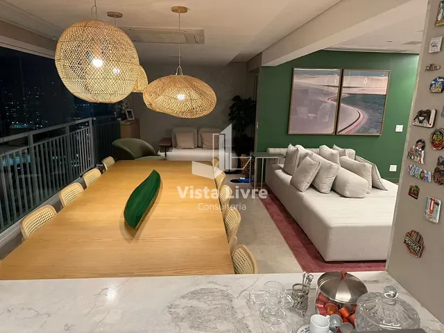 Apartamento com 127m² 3 quartos e 4 banheiros, à venda, no bairro Vila Anastácio em São Paulo