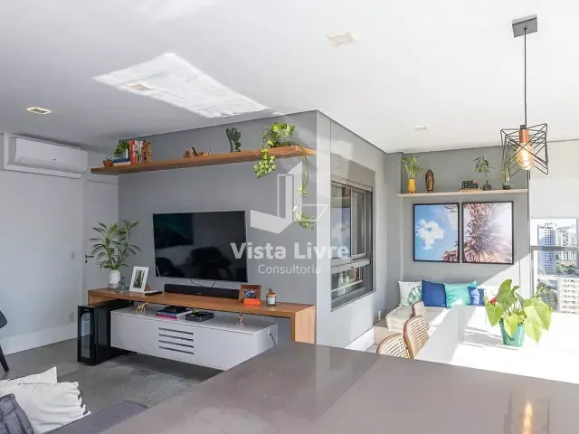 Apartamento com 95m² 3 quartos e 2 banheiros, à venda, no bairro Vila Olímpia em São Paulo