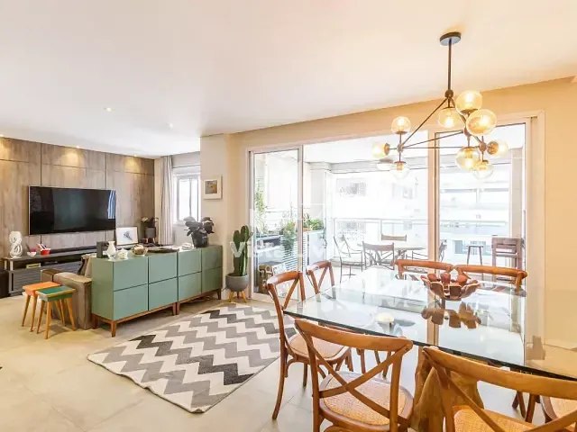 Apartamento com 107m² 2 quartos e 2 banheiros, à venda, no bairro Vila Olímpia em São Paulo