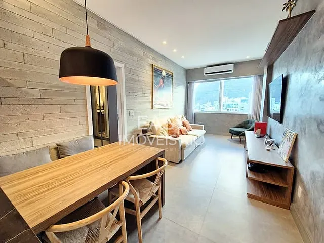 Apartamento com 55m² 2 quartos e 2 banheiros, para alugar, no bairro Leblon em Rio de Janeiro