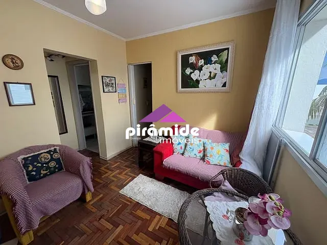 Apartamento com 45m² 1 quarto e 1 banheiro, à venda, no bairro Golfinhos em Caraguatatuba