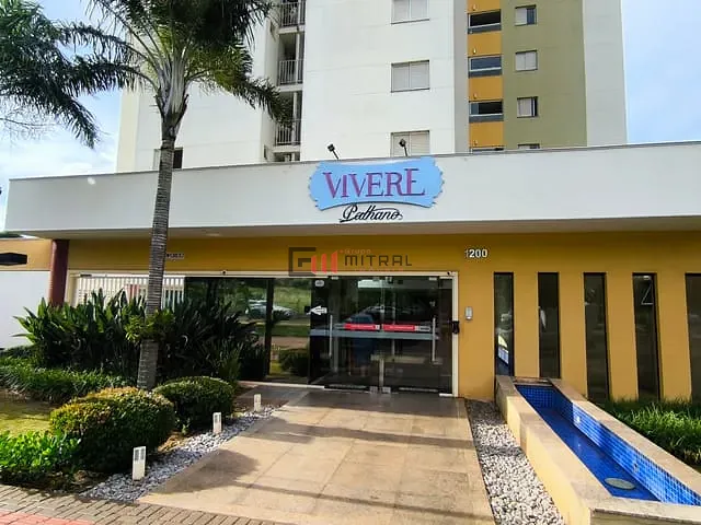 Apartamento com 112m² 3 quartos e 2 banheiros, para alugar, no bairro Gleba Fazenda Palhano em Londrina