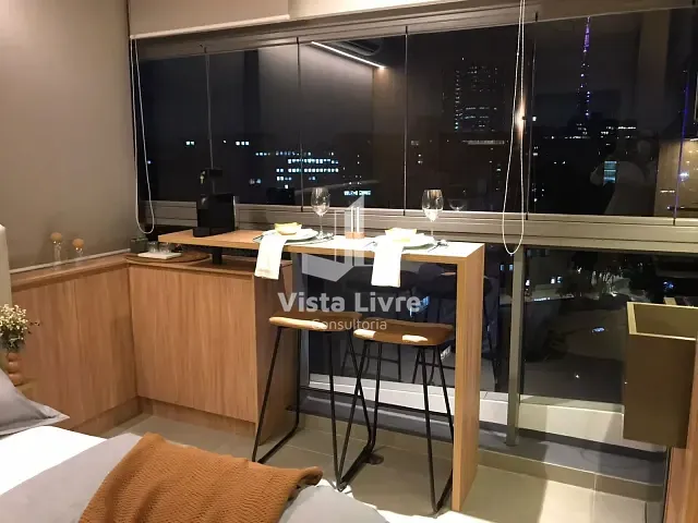 Apartamento com 19m² 1 quarto e 1 banheiro, à venda, no bairro Pinheiros em São Paulo