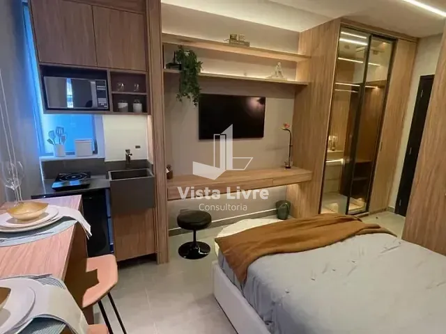 Apartamento com 19m² 1 quarto e 1 banheiro, à venda, no bairro Pinheiros em São Paulo