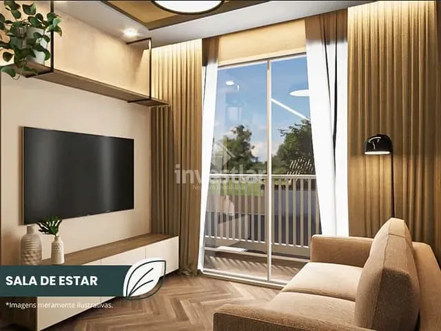 Apartamento 2 quartos e 1 banheiro, à venda, no bairro Jardim Tavares em Campina Grande