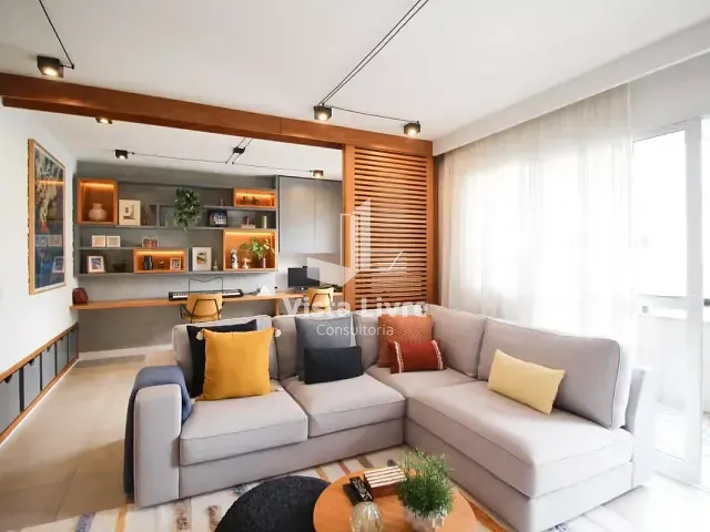 Apartamento com 110m² 2 quartos e 3 banheiros, à venda, no bairro Indianópolis em São Paulo