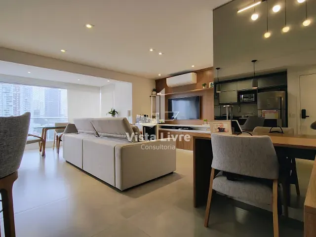 Apartamento com 79m² 2 quartos e 3 banheiros, à venda, no bairro Sumaré em São Paulo