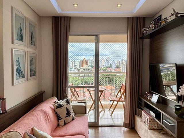 Foto do Apartamento - 🌆 More com Sofisticação no Alameda Cotegipe ✨ Apartamento Mobiliado de 59m² com 2 Dormitórios e Lazer Completo! | Organização Imobiliária Açores