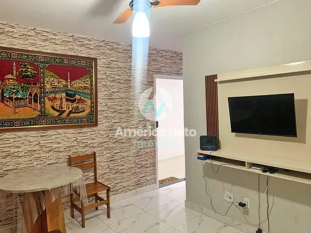 Apartamento com 67m² 1 quarto e 1 banheiro, à venda, no bairro Canto do Forte em Praia Grande