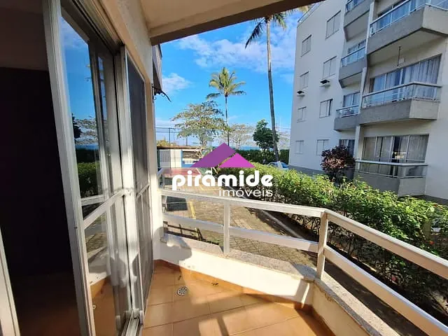 Apartamento com 66m² 2 quartos e 1 banheiro, para alugar, no bairro Massaguaçu em Caraguatatuba