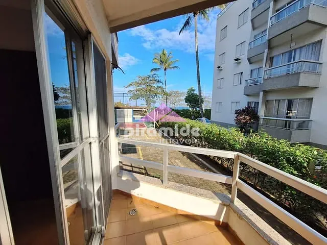 Apartamento com 66m² 2 quartos e 1 banheiro, para alugar, no bairro Massaguaçu em Caraguatatuba