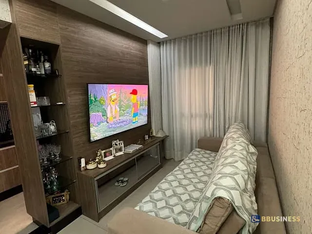 Apartamento com 65m² 2 quartos e 3 banheiros, à venda, no bairro Olímpico em São Caetano do Sul