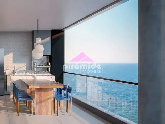 Apartamento com 138m² 3 quartos e 2 banheiros, à venda, no bairro Indaiá em Caraguatatuba