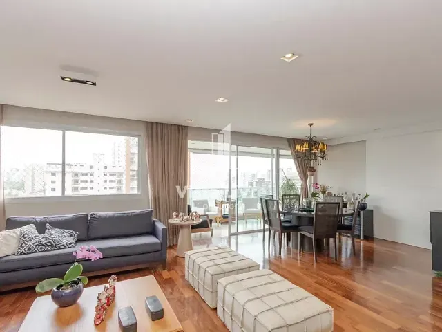 Apartamento com 198m² 3 quartos e 4 banheiros, à venda, no bairro Cidade Monções em São Paulo