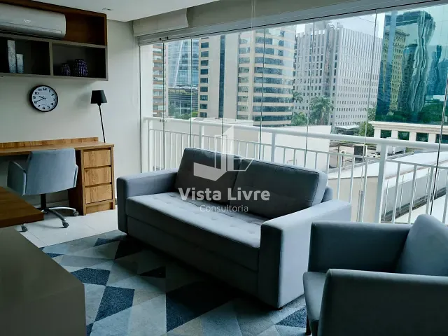 Apartamento com 54m² 1 quarto e 2 banheiros, à venda, no bairro Vila Nova Conceição em São Paulo