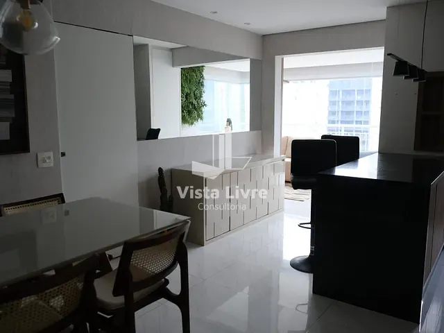 Apartamento com 57m² 1 quarto e 2 banheiros, à venda, no bairro Vila Nova Conceição em São Paulo
