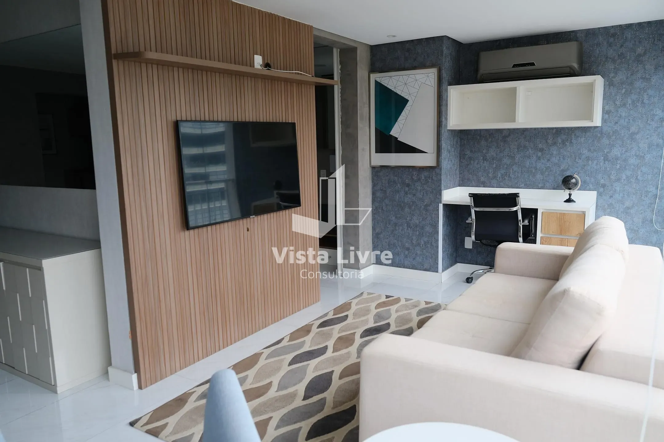 Apartamento, 1 quarto, 57 m² - Foto 1