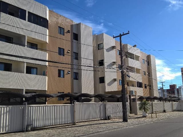 Apartamento com 85m² 3 quartos e 2 banheiros, à venda, no bairro Água Fria em João Pessoa