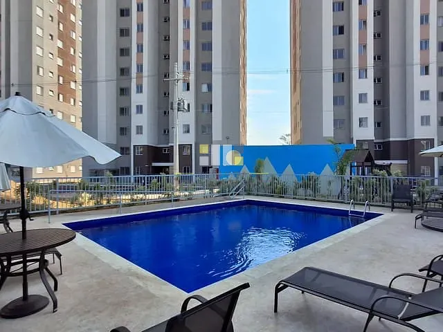 Apartamento com 55m² 2 quartos e 1 banheiro, à venda, no bairro Loteamento Jardim das Estâncias em Sumaré