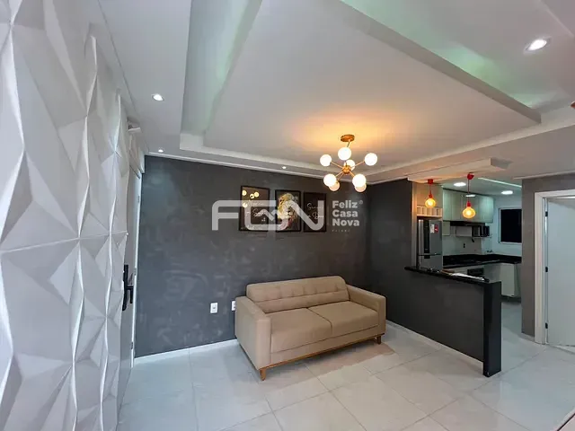 Apartamento 2 quartos e 1 banheiro, para alugar, no bairro Parque Nascente do Rio Capivara em Camaçari