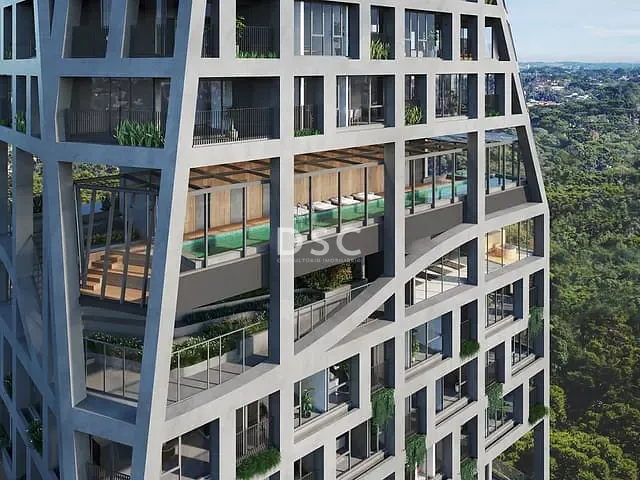 Apartamento com 524m² 4 quartos e 1 banheiro, à venda, no bairro Mossunguê em Curitiba