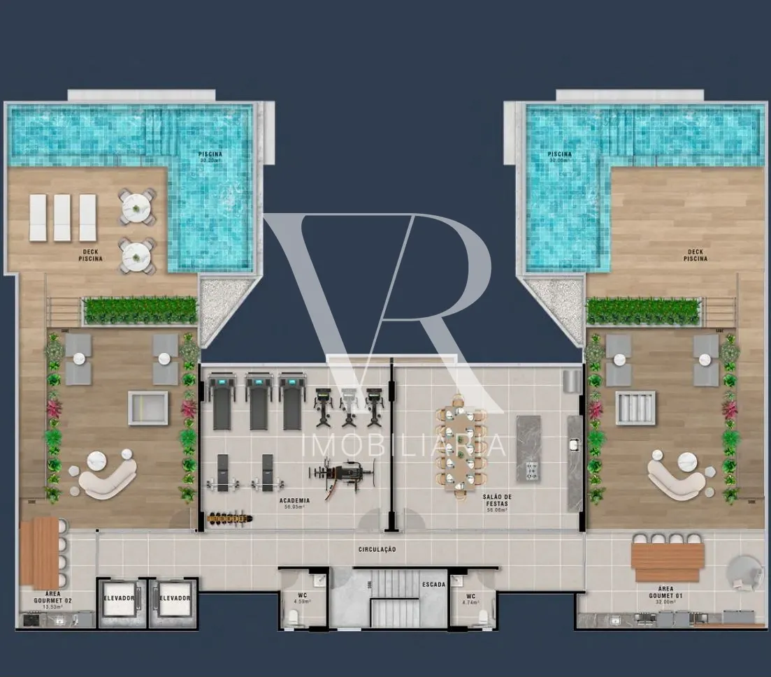 Apartamento, 3 quartos, 84 m² - Foto 2