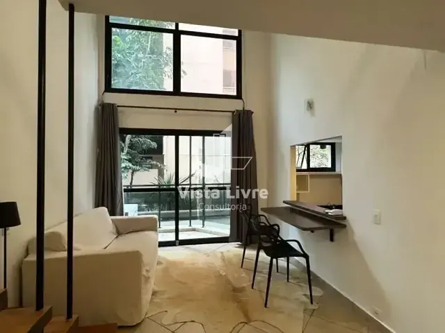 Apartamento com 57m² 1 quarto e 2 banheiros, à venda, no bairro Itaim Bibi em São Paulo