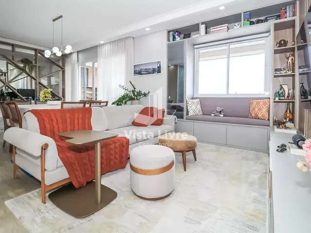 Apartamento com 133m² 3 quartos e 4 banheiros, à venda, no bairro Lapa em São Paulo