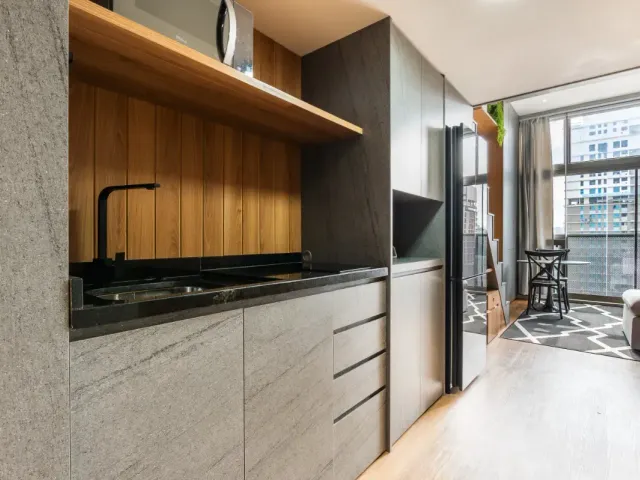 Apartamento com 43m² 1 quarto e 1 banheiro, à venda, no bairro Moema em São Paulo
