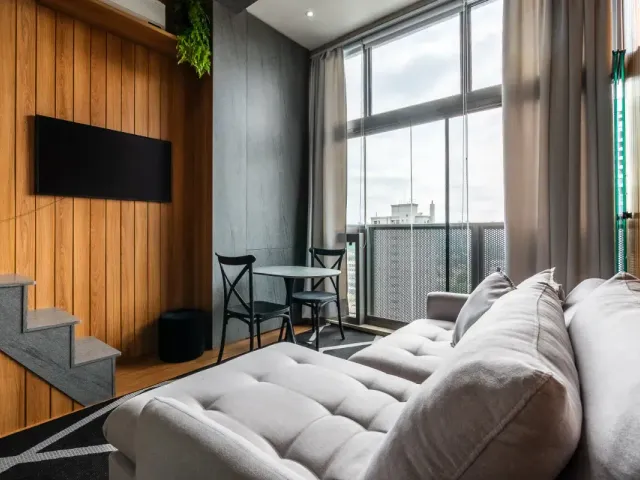 Apartamento com 43m² 1 quarto e 1 banheiro, à venda, no bairro Moema em São Paulo
