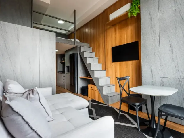 Apartamento com 43m² 1 quarto e 1 banheiro, à venda, no bairro Moema em São Paulo