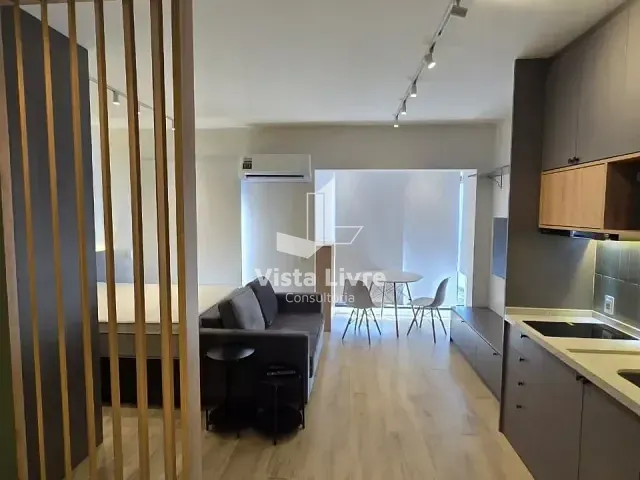 Apartamento com 28m² 1 quarto e 1 banheiro, à venda, no bairro Pinheiros em São Paulo