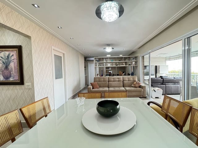 Foto do Apartamento - Viva o Alto Padrão no Belém! 🏆 Apartamento Mobiliado de 146m², 3 Suítes e 3 Vagas no Lumina Parque Clube 🏡 | Organização Imobiliária Açores