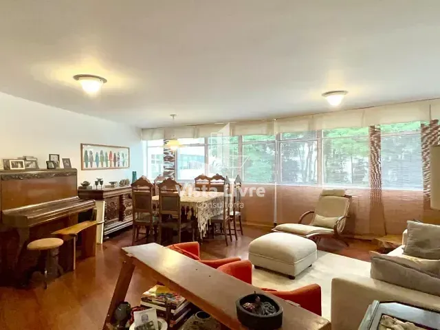 Apartamento com 180m² 3 quartos e 2 banheiros, à venda, no bairro Jardim Paulistano em São Paulo