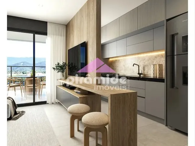 Apartamento com 85m² 2 quartos e 3 banheiros, à venda, no bairro Aruan em Caraguatatuba